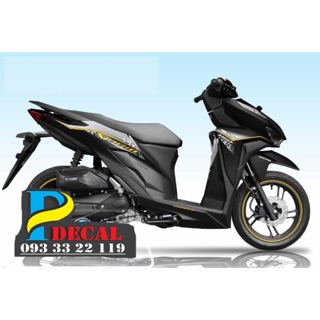 Tem Vario 150 Cho Xe Màu Tối