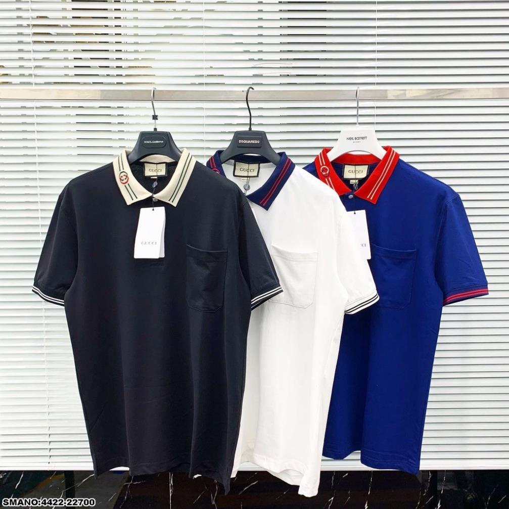 Áo polo nam Gucci cổ be siêu hot_Áo polo nam Gucci Spf [Freesgip]