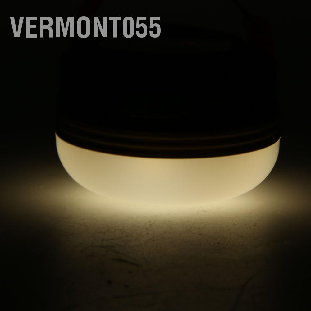 Hàng Hot Ngoài trời sạc USB Treo di động Đèn LED từ tính Lều đèn Lantern Đèn khẩn cấp Đèn cắm trại Hàng giao ngayVermont055