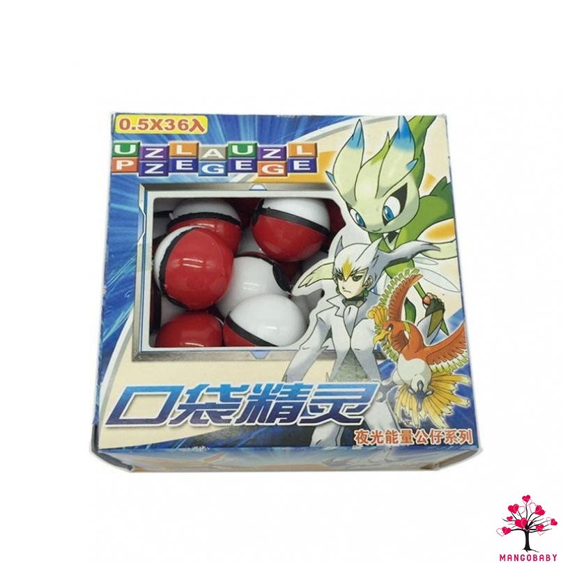 Set 36 Quả Bóng Pokemon Và Nam Châm