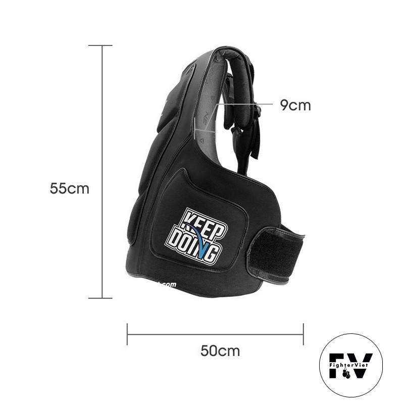 Giáp Bụng BN Body Protector  Bản 2022 Đai Bụng Training Boxing KickBoxing Muay Thái