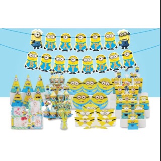 Sét trang trí sinh nhật chủ đề minion