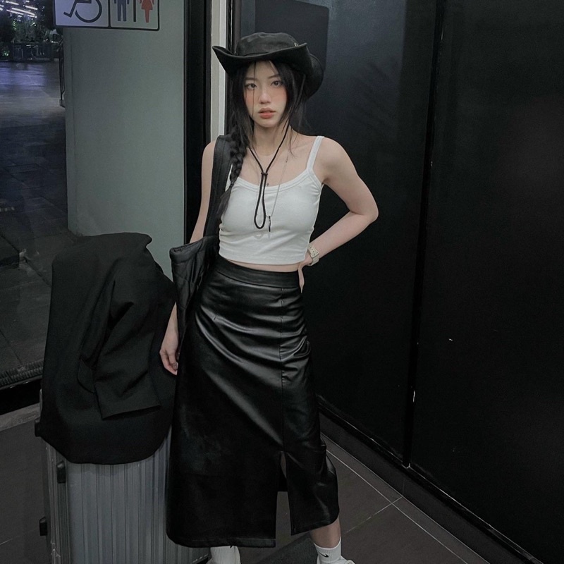 Chân váy Da “AM”