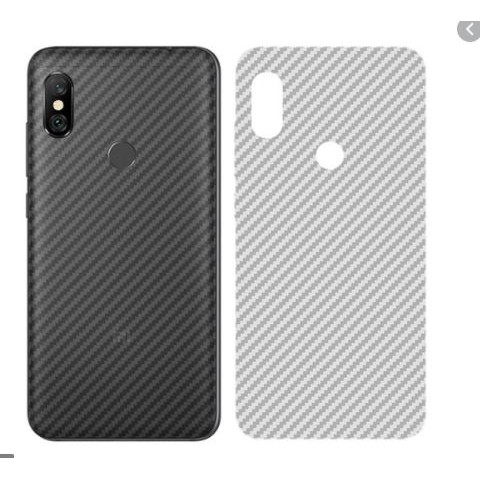 [CỰC RẺ] BỘ 2 MIẾNG DÁN LƯNG CARBON XIAOMI MI8
