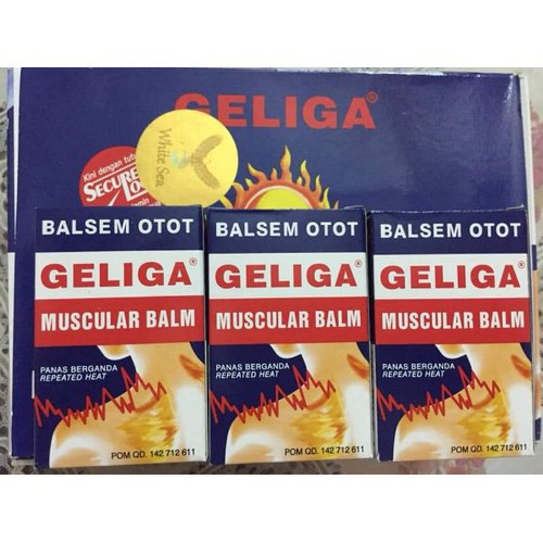 Dầu Cù Là Lửa Geliga Indonesia Chính Hãng - Geliga