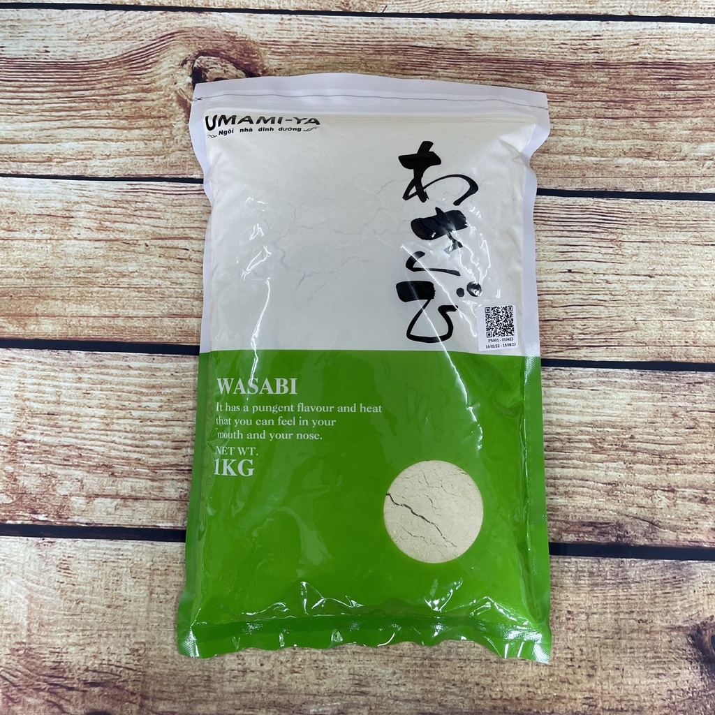 Bột mù tạt Wasabi cay nồng chuyên dùng cho nhà hàng quán ăn gói 1KG