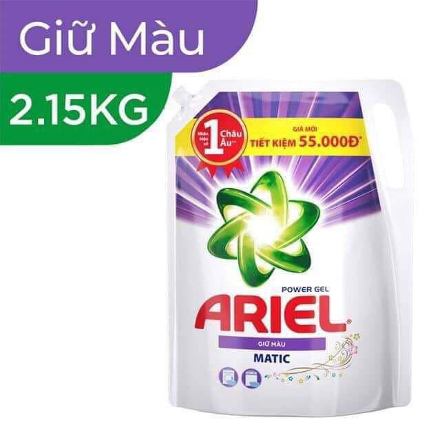 Nước Giặt Ariel Dạng Túi ( 2.4Kg và 2.15kg )