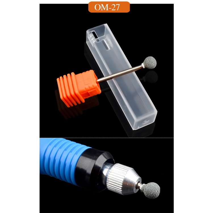 Mũi mài móng tay Misscheering phối thạch anh thời trang