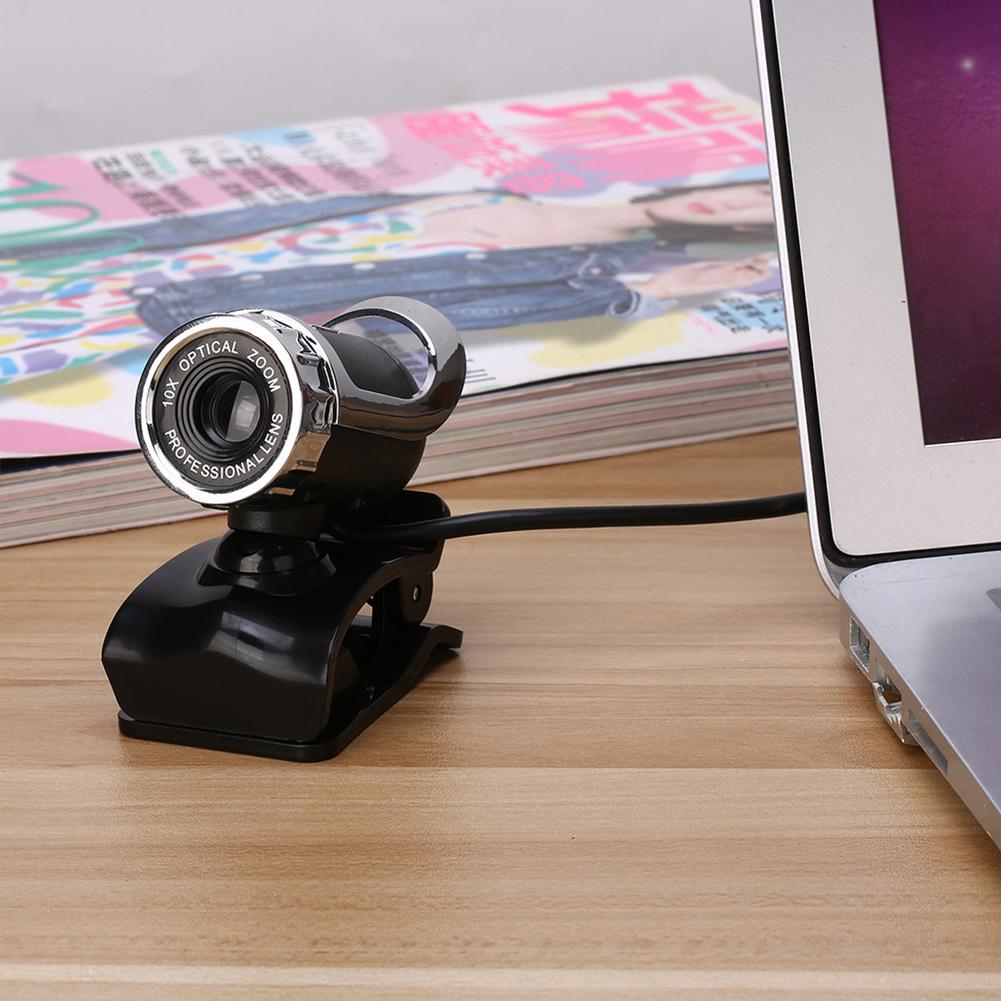 HD Trực tiếp Webcam, Máy tính xách tay USB & Webcam Máy tính để bàn, Plug and Play Mini Video