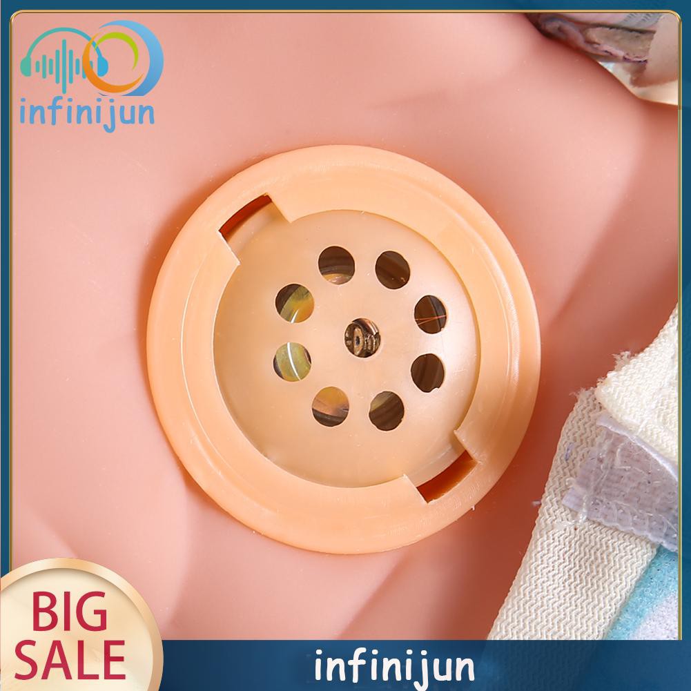 Búp bê đồ chơi sơ sinh bằng Silicon 30cm xinh xắn vui nhộn