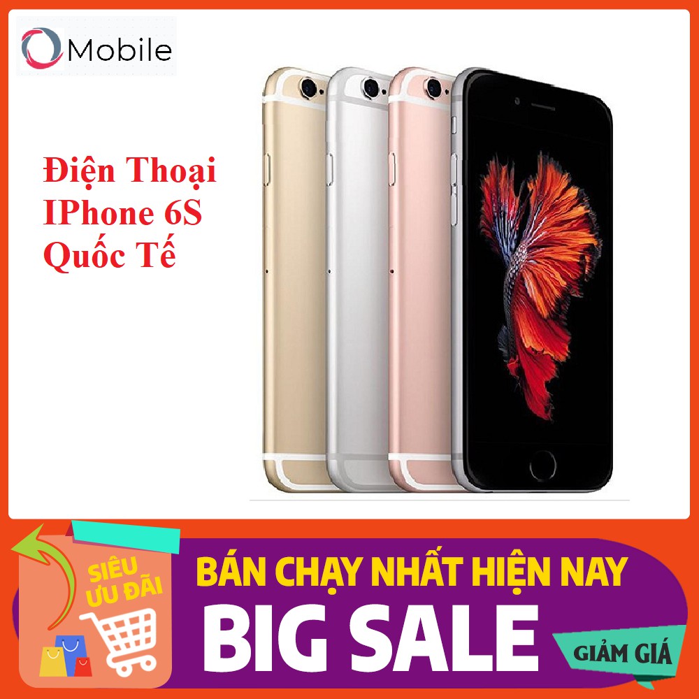 Điện thoại Iphone 6s Quốc Tế keng zin nguyên bản like new 99%