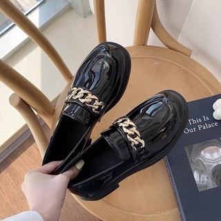 Giày Lười Ulzzang Xinh Da Mềm