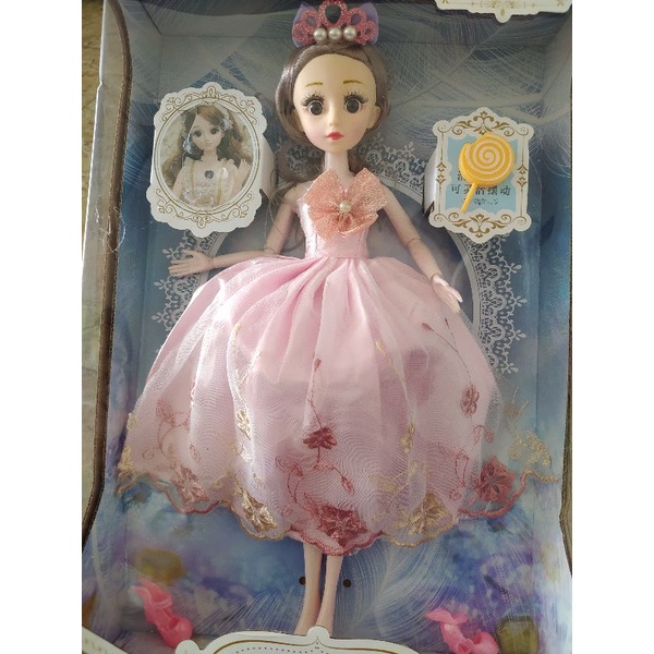 Búp bê công chua barbie cho bé gái cỡ lớn 40cm