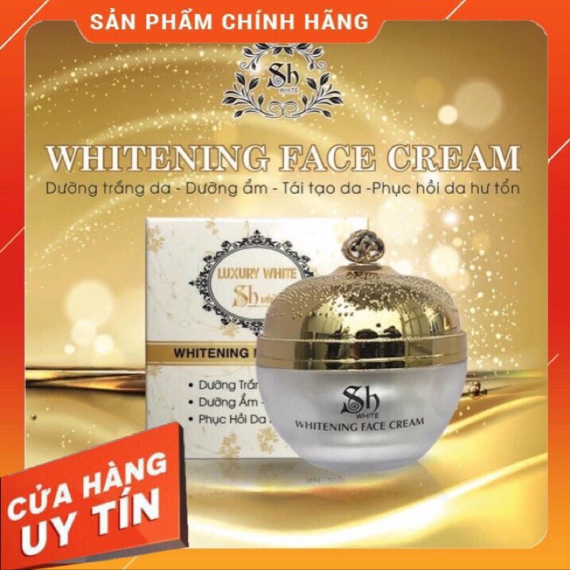 🐏Kem Face nhau thai cừu SH WHITE dưỡng trắng da🐑