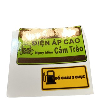 tem dán xe máy ô tô xe đạp điện