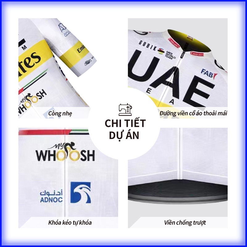 UAE Bộ Quần Áo Đi Xe Đạp Thể Thao Cho Namquần đạp xe