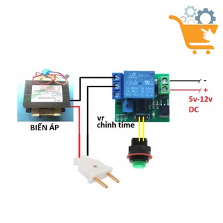 Module Timer Máy Hàn Cell Pin 18650 KST