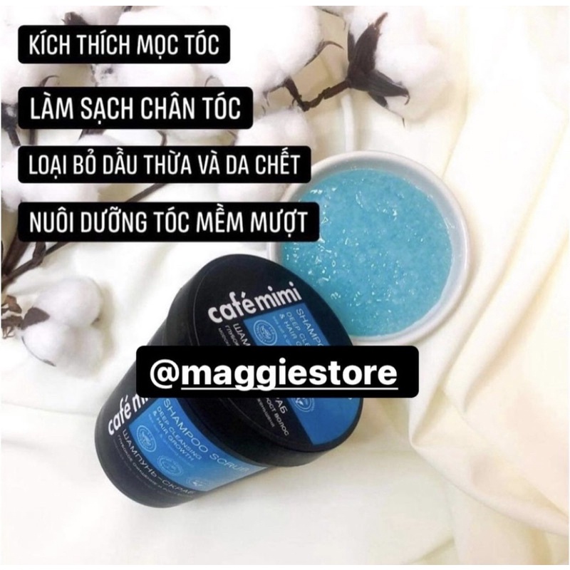 TẨY DA CHẾT DA ĐẦU CAFE MIMI SHAMPOO SCRUB