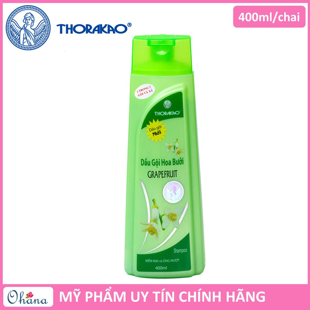 Dầu Gội Và Xả Hoa Bưởi Thorakao 400ml