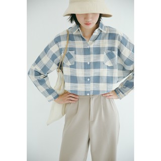 👚[ẢNH+VIDEO THẬT] Áo Sơ Mi Kẻ Basic - Dáng Oversize - Style Hàn Quốc