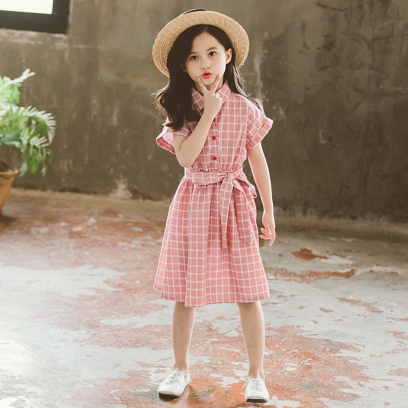 Đầm Công Chúa Kiểu Hàn Quốc Thời Trang Mùa Hè Xinh Xắn Cho Bé Gái Từ 3 Đến 4-5 Đến 6 Đến 7 Đến 8-9 - 10 Tuổi