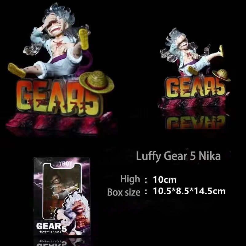 Mô Hình Nhân Vật Luffy Gear 5 Anime One Piece Kích Thước 17cm