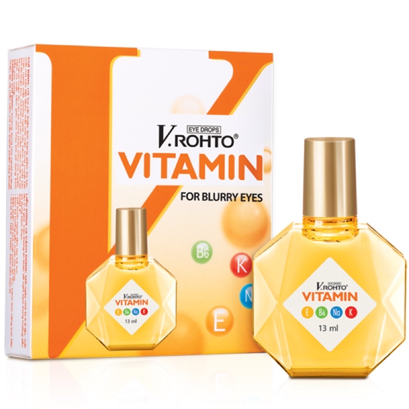 - Nhỏ mắt Vitamin- bổ sung vitamin cho đôi mắt sáng khoẻ