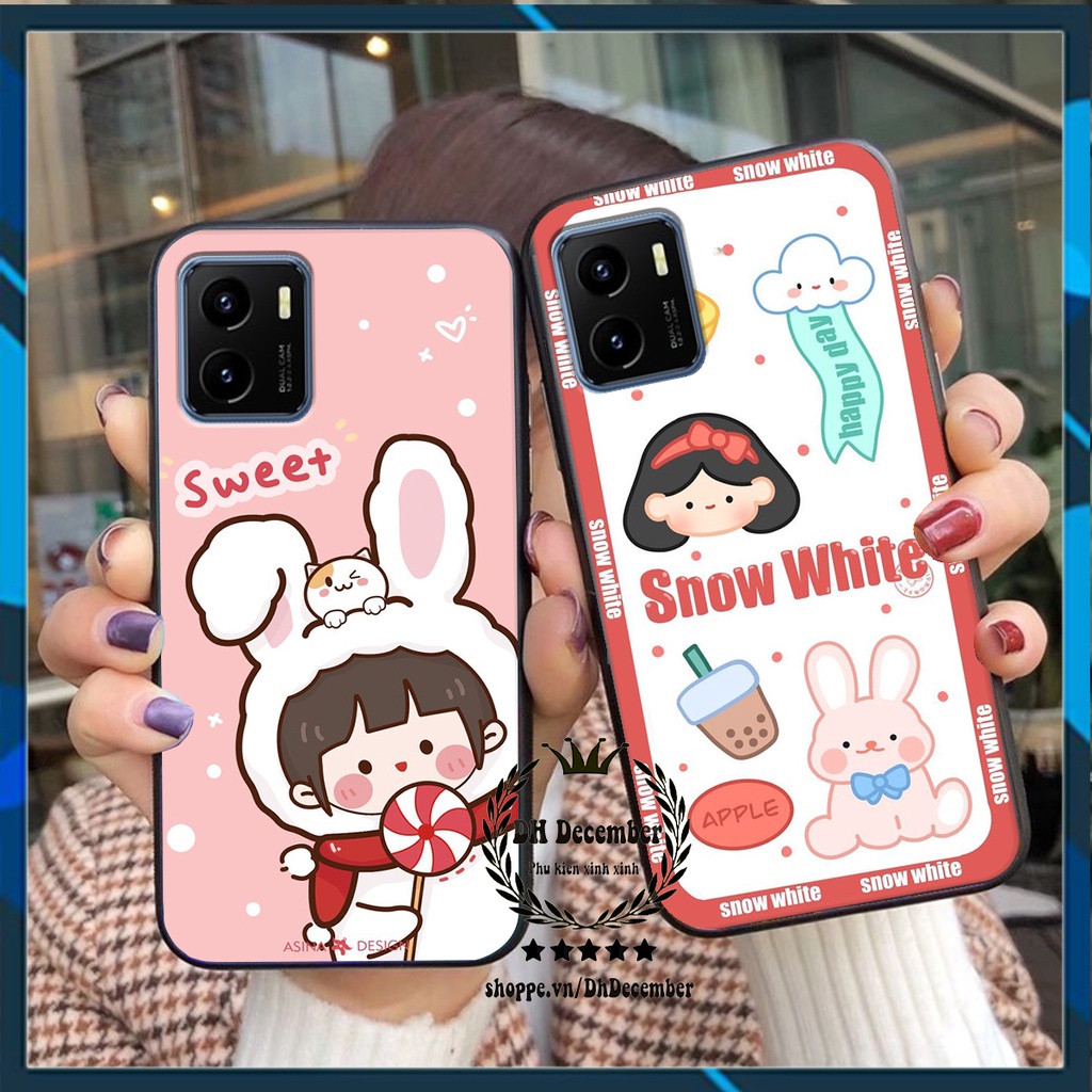 Ốp lưng Vivo Y15S  in hình 3D lucky, gấu Brick xinh xắn - KHÔNG NÊN BỎ LỠ