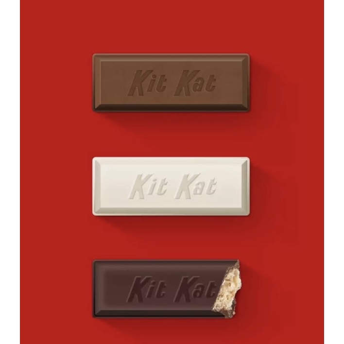 Hàng Mỹ- Kẹo Socola KitKat miniatures Assortment 3 vị milk white dark 286g