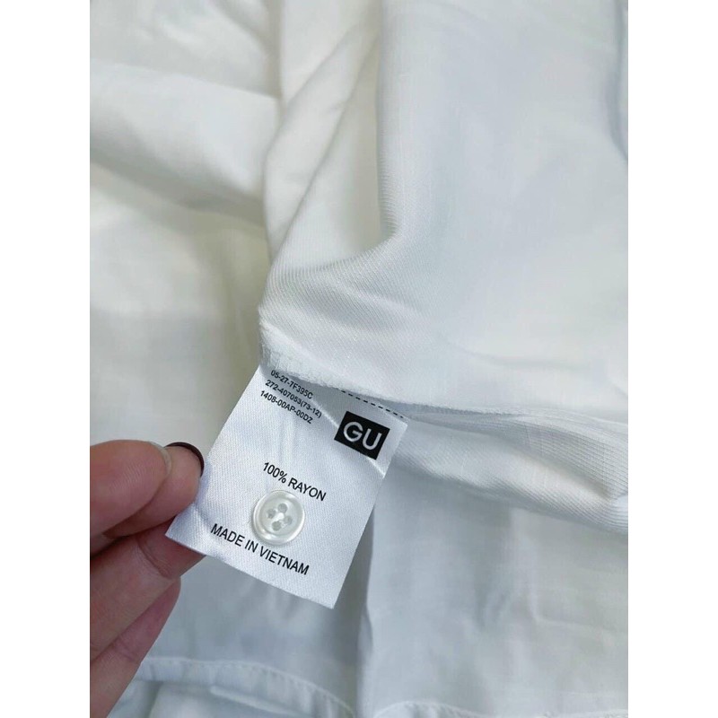 Áo sơ mi nữ FREESHIP Sơ mi nữ dài tay màu trắng chất liệu ít nhăn nhàu siêu xinh hàng chuẩn đẹp túi zip HOLA.STORE
