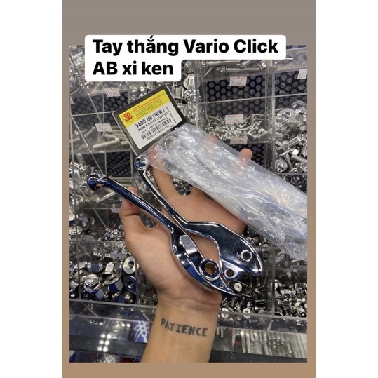 Tay Thắng Vario Click Ablack Công Nghệ Xi Ken