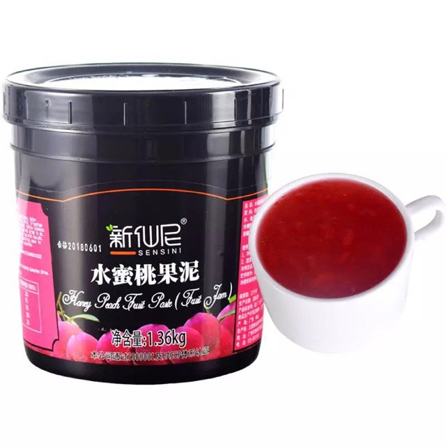 Sốt SENSINI Dâu/Đào/Xoài/Việt quất hũ 1.36kg