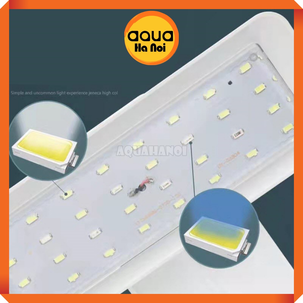 Đèn LED Jeneca D9/D11/D13 siêu sáng - Xoay góc 90 độ linh hoạt - cho hồ cá cảnh thủy sinh kích thước 20-60cm