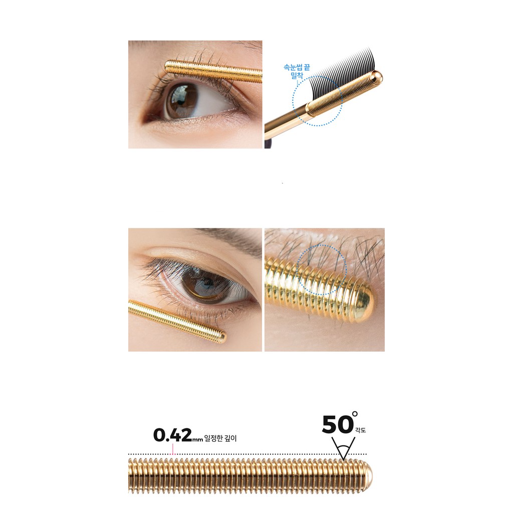 MASCARA KIM LOẠI GIỮ MI CONG VÀ DÀI TRONG 33 GIỜ NEOGEN DERMALOGY EXTRA VOLUME CURL METAL MAXICARA 01 BLACK 4ML