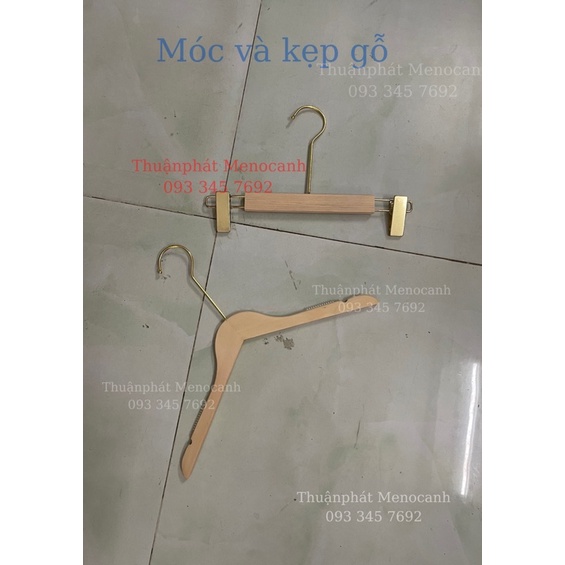 Combo móc và kẹp gỗ chụp hình