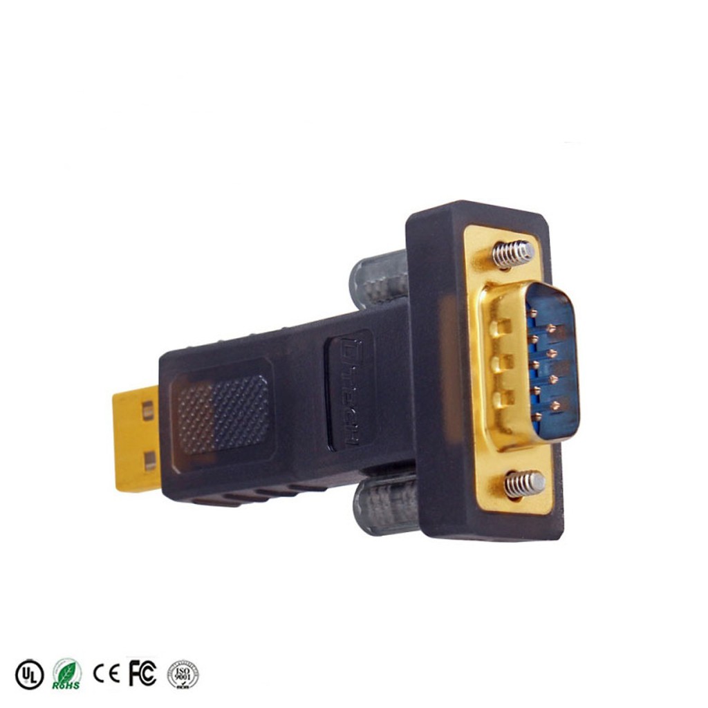 Đầu chuyển USB to RS232 Dtech DT-5001a - Hàng Chính Hãng