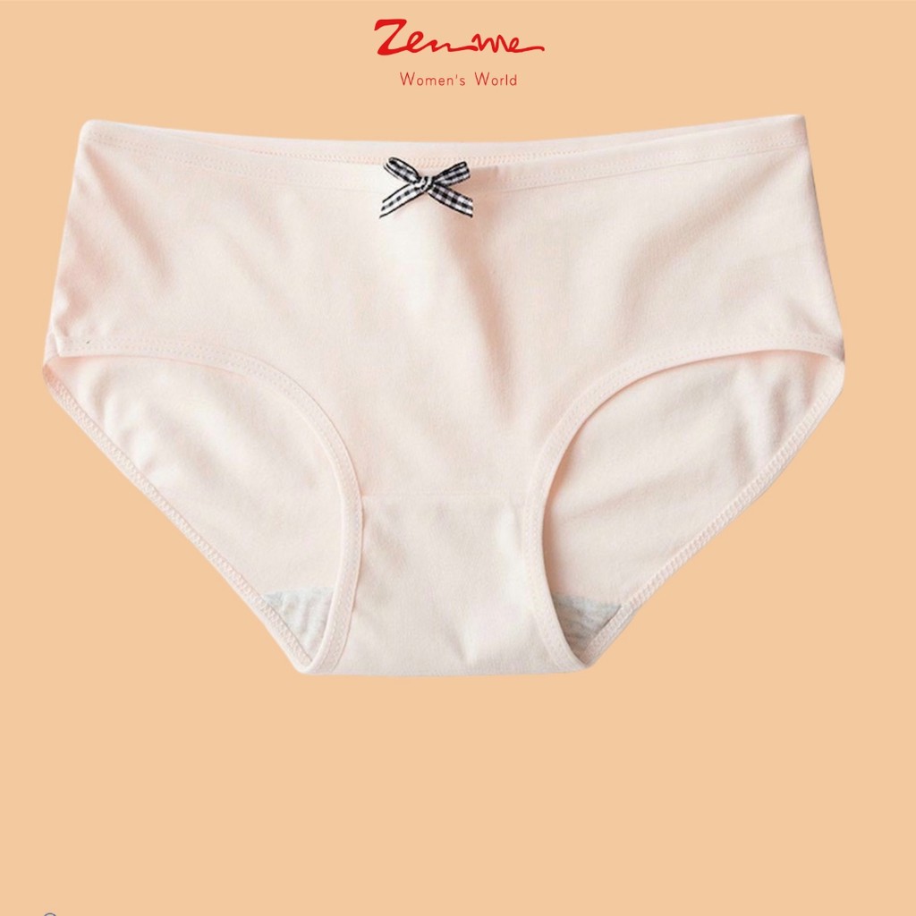 [Mã FAMALLT5 giảm 15% đơn 150k] Zen Me Combo 05 Quần lót cotton siêu thấm hút mềm mại dịu nhẹ | BigBuy360 - bigbuy360.vn