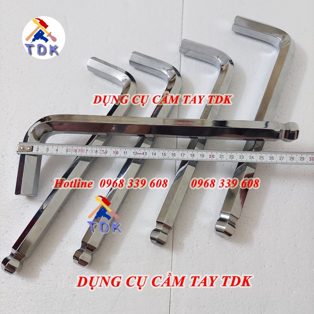 Lục giác bi dài cỡ lớn 12, 14, 17, 19, 22, 24, 27, 30, 32mm F0171 CMART