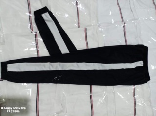 Quần baggy lưới sọc hông (TR)