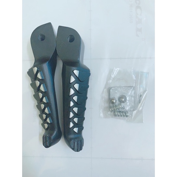 Gác Chân Sau Teka Màu Đen Cực Ngầu Lắp Vừa HonDa Và Yamaha.(giá 1 cặp)