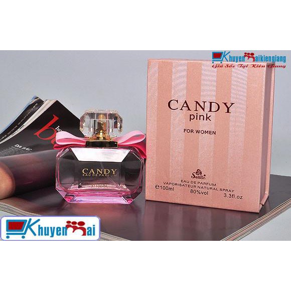 Nước Hoa Nữ Canndy Piink Woomen 100ml giá sỉ lẻ