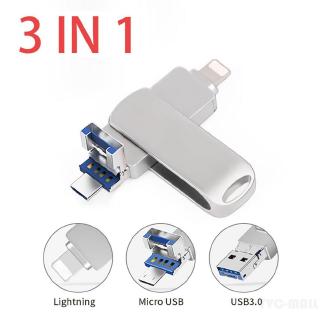 Usb Otg 3.0 Tốc Độ Cao 3 Trong 1