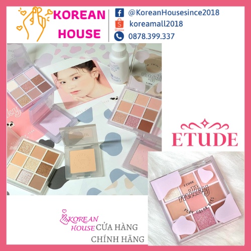 PHẤN MẮT 9 Ô ETUDE HOUSE_BỘ SƯU TẬP MILKY PLAY COLOR EYES_Bản mới 2021