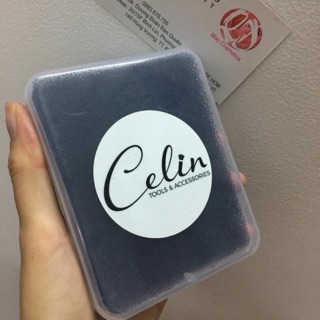 Mút làm sạch cọ Celin, giặt cọ khô celin