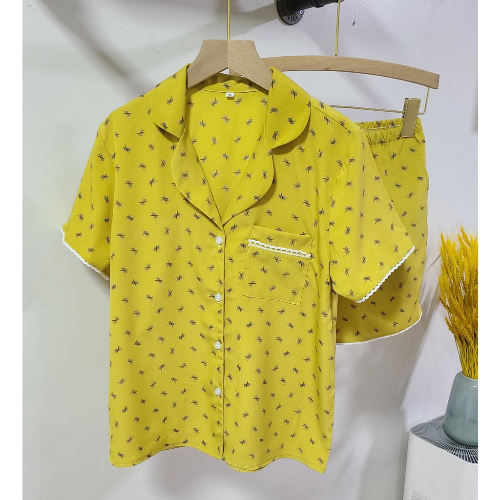 CỰC XINH-BỘ CÁNH TIÊN VẢI LỤA HÀN QUỐC[𝘼̉𝙣𝙝 𝙩𝙝𝙖̣̂𝙩 + 𝙑𝙞𝙙𝙚𝙤] CHẤT VẢI MỀM ĐẸP VÀ THẤM MÔ HÔI CỰC TỐT