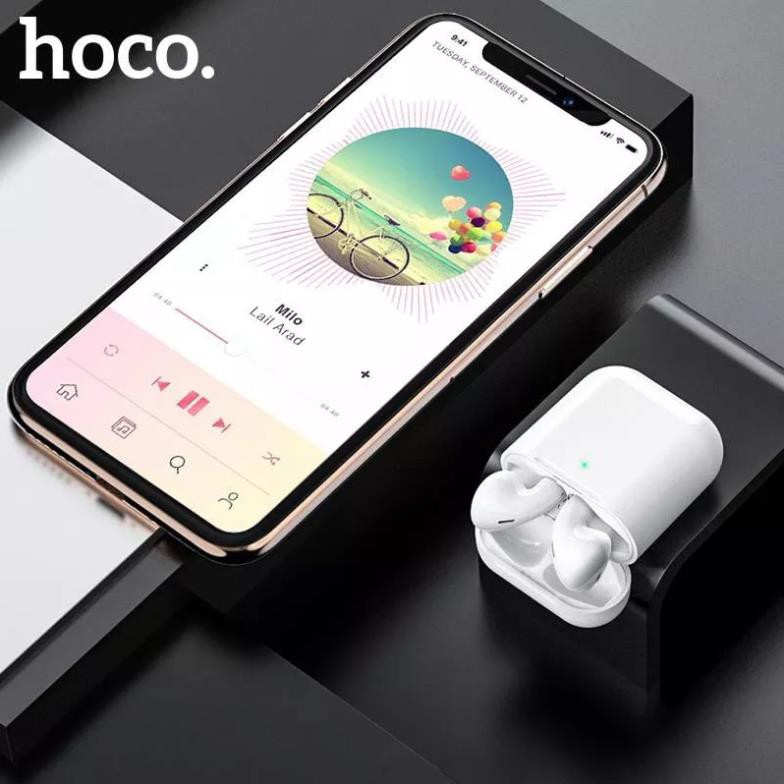 Tai nghe Bluetooth TWS Wireless Hoco DES03, định vị, đổi tên thiết bị, bluetooth 5.0, chính hãng bảo hành 24 tháng