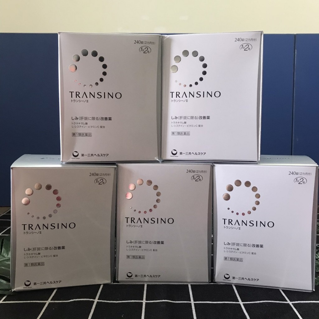 Viên trắng da chống nám Transino 240 viên Nhật Bản