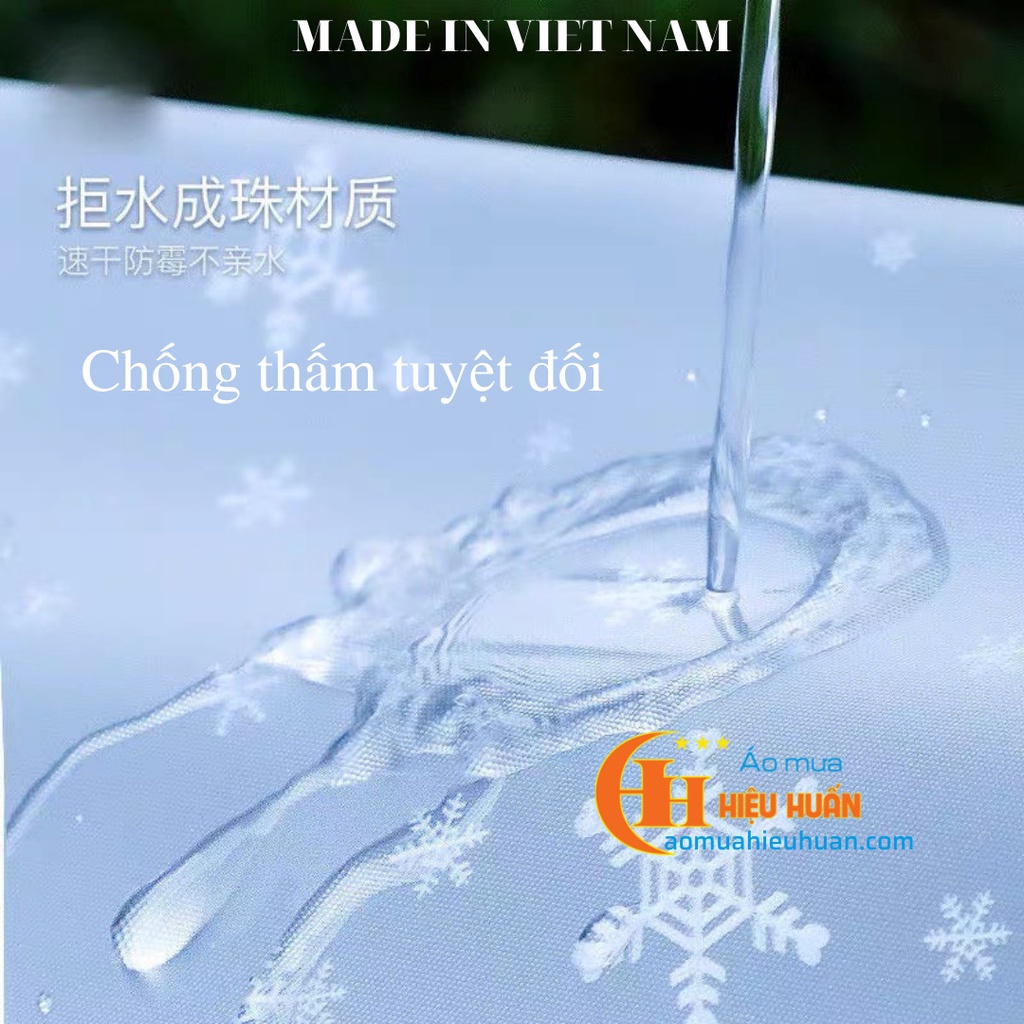 Áo Mưa Choàng 360 độ Hàn Quốc Vải dẻo dai, Áo Mưa 1 Người Đi Xe Máy