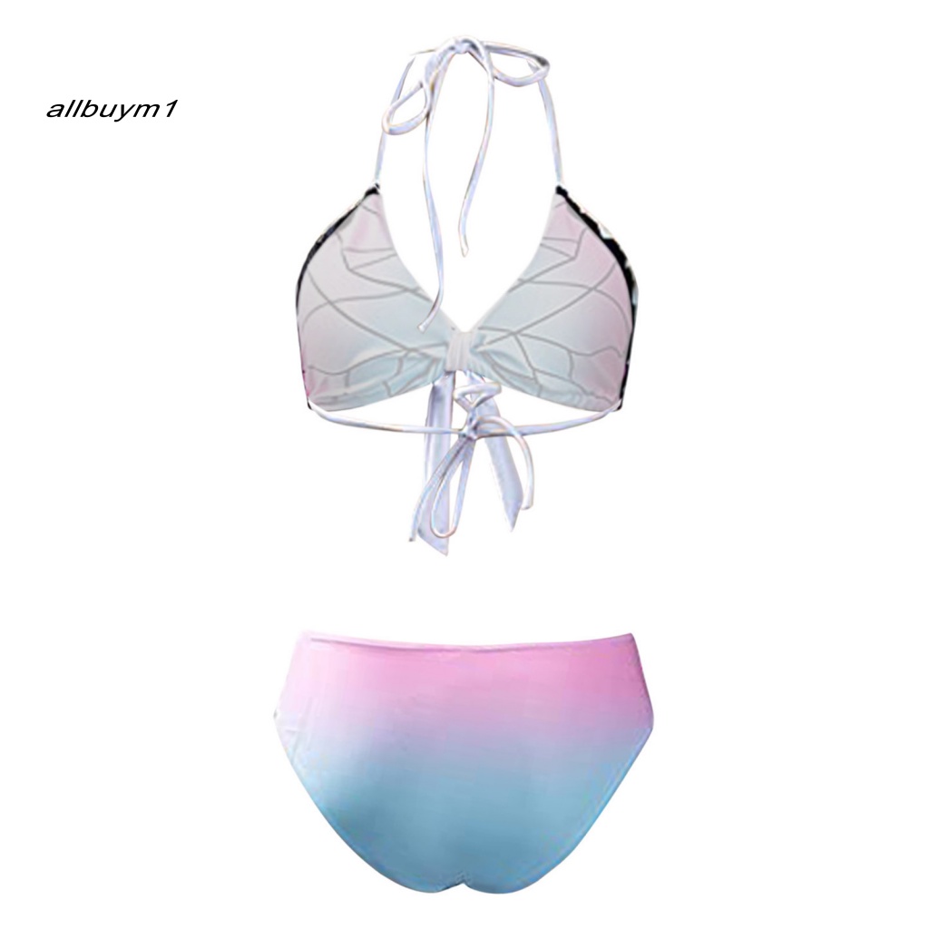 Bộ Đồ Bơi Bikini Hai Dây Siêu Mềm Thời Trang Mùa Hè Quyến Rũ Cho Nữ