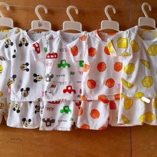 Combo 5 bộ cotton 2 chiều